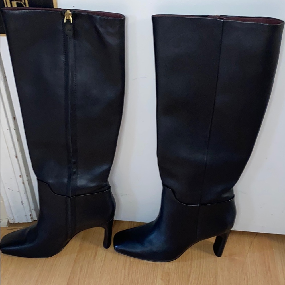 Elegant Black Knee-High Women's Boots